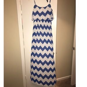 Maxi Dress Chevron